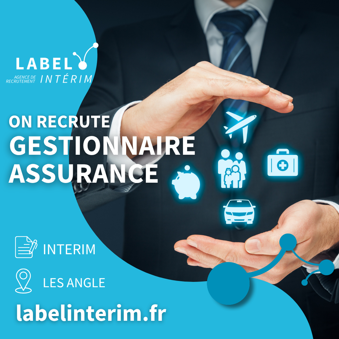Offre d'emploi GESTIONNAIRE ASSURANCE