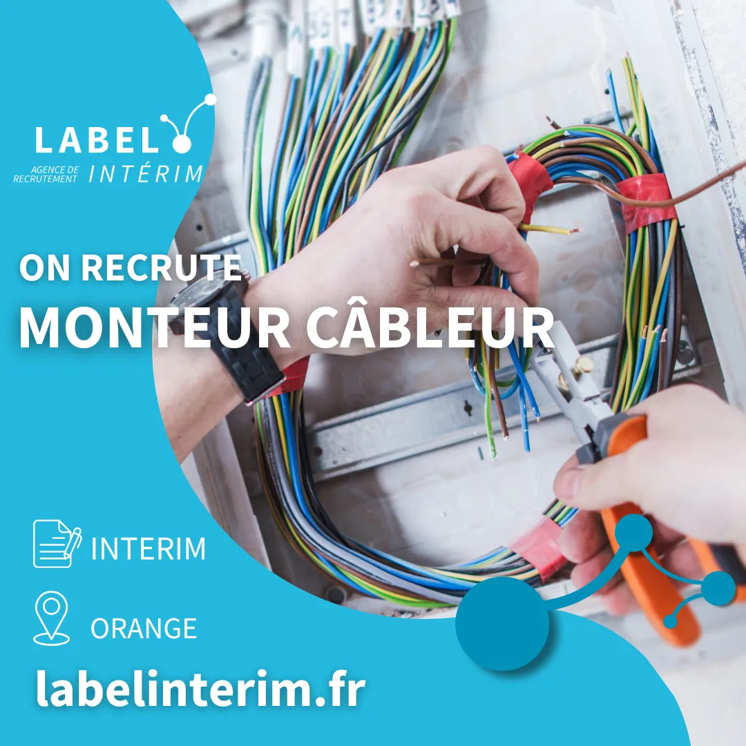Offre d'emploi monteur cableur