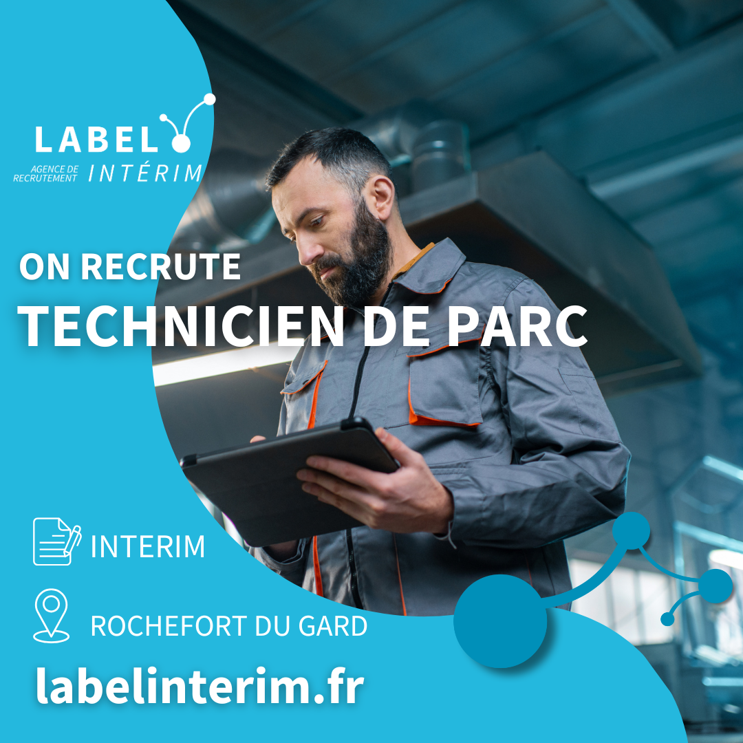 Offre d'emploi technicien de parc