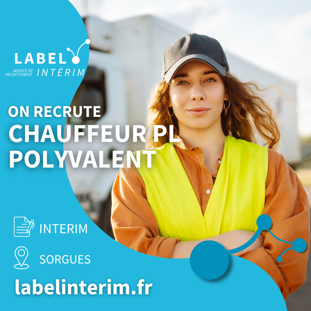 Offre d'emploi CHAUFFEUR PL POLYVALENT