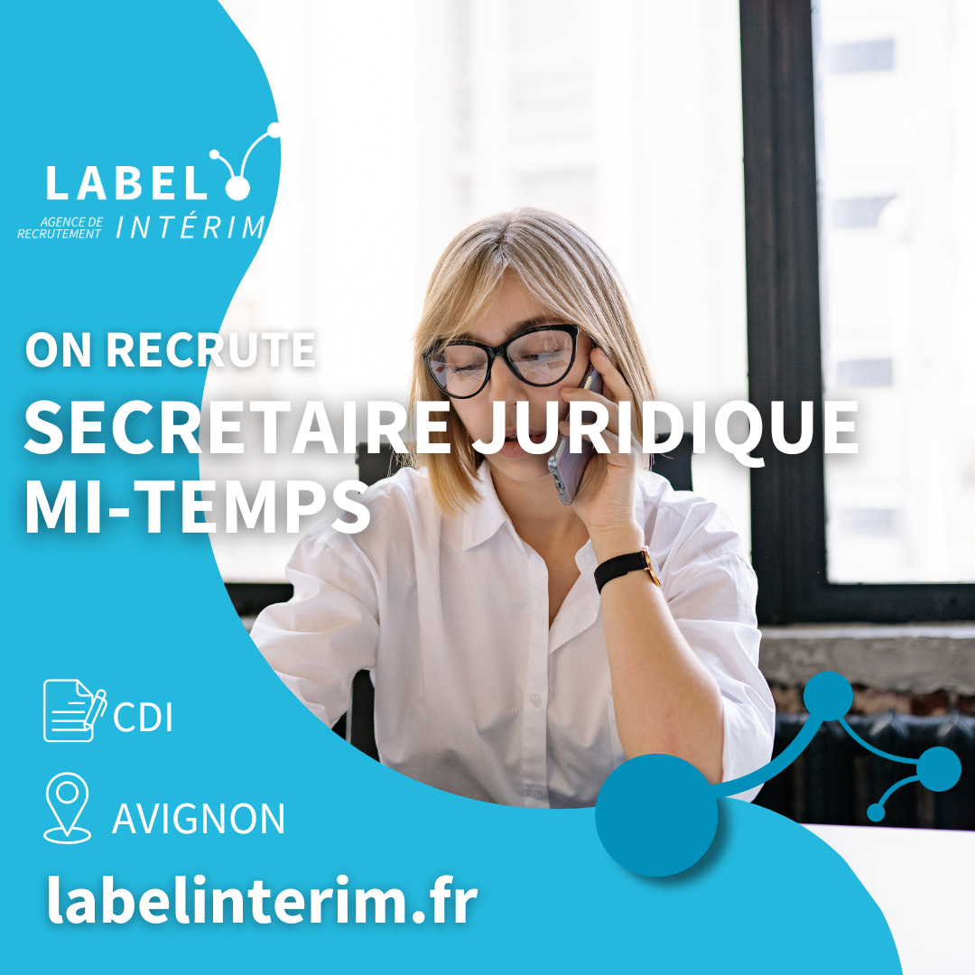 Offre d'emploi secrétaire juridique